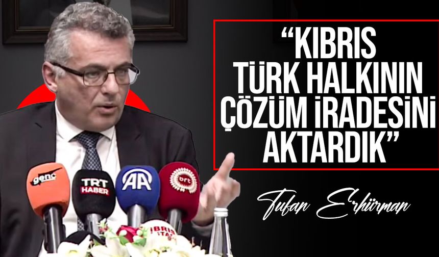 Erhürman: Guterres’le görüşme verimli geçti, temaslar sürecek