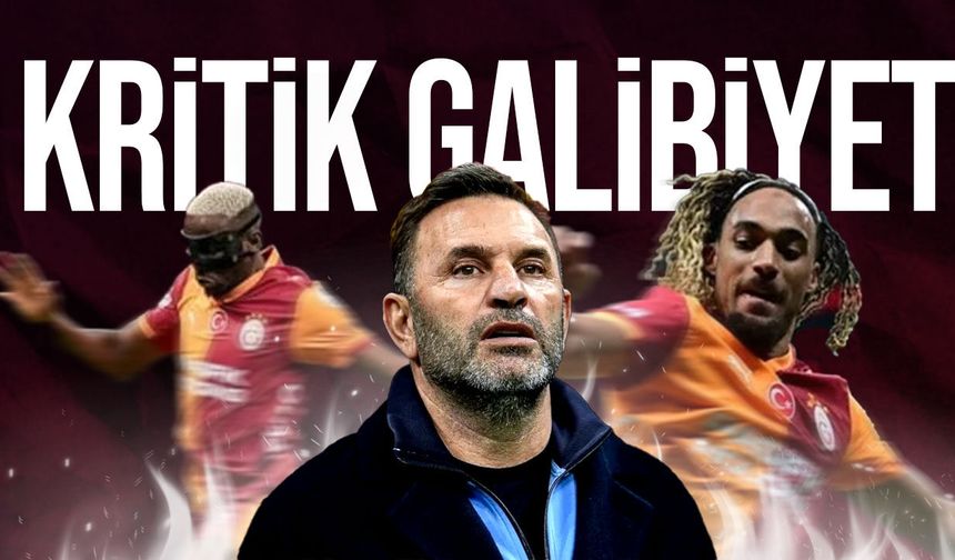 Galatasaray, Alanyaspor’u 3-1 mağlup etti: Liderlik yolunda kritik galibiyet