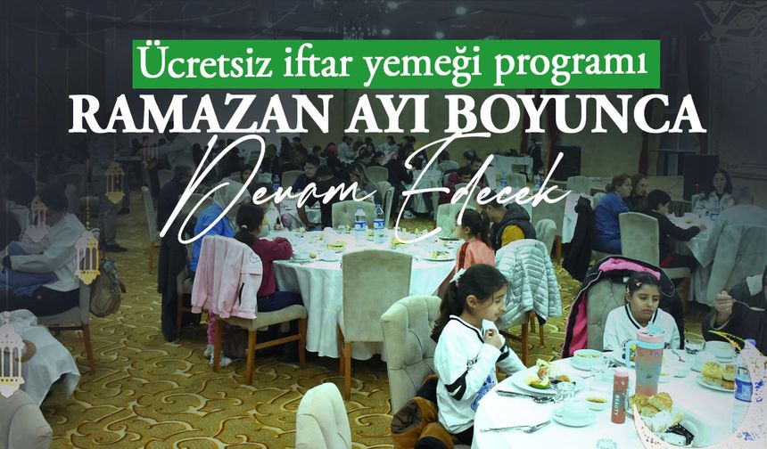 Girne’de Ücretsiz İftar Programı Başladı: Ramazan Boyunca Devam Edecek