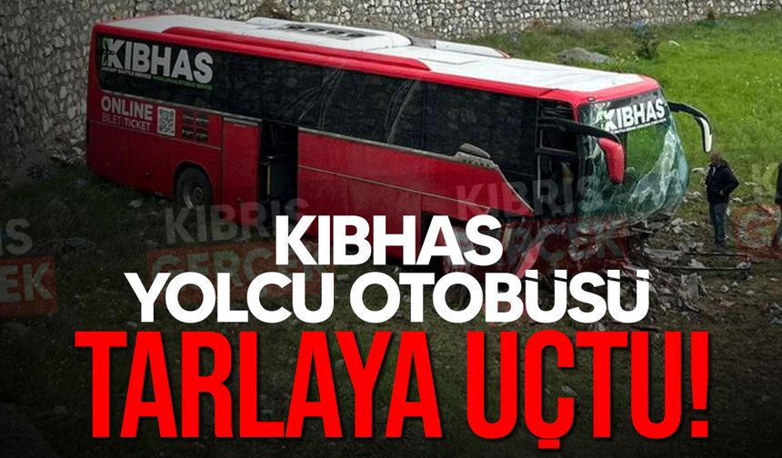 KIBHAS Otobüsü Halk Bank Çemberi’nden Aşağıya Uçtu