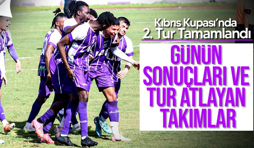 Kıbrıs Kupası’nda 2. Tur Tamamlandı