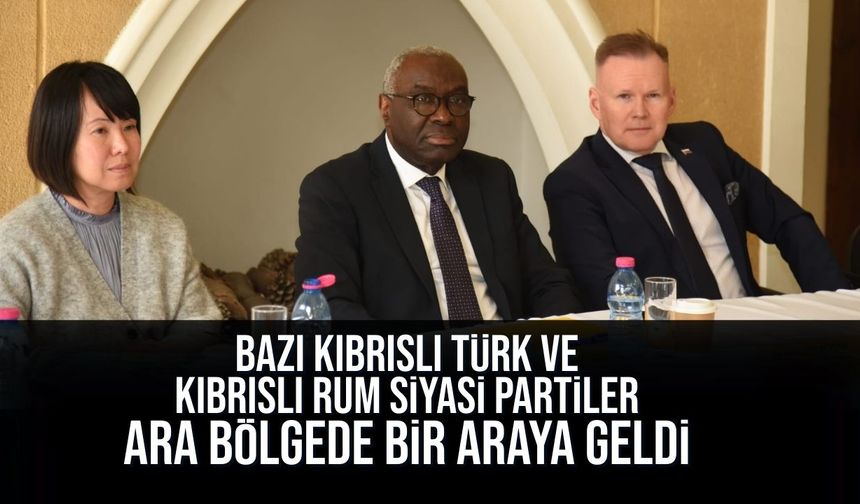 Toplantıda  Kıbrıs sorununun güncel durumu hakkında görüş alışverişinde bulunuldu