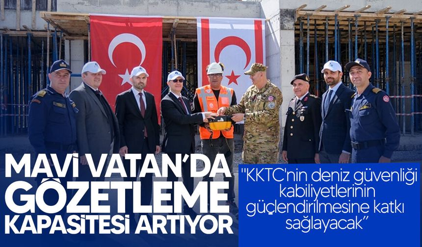 KKTC Sahil Gözetleme Radar Sistemi Projesi'nde altyapı kurulum süreci başlatıldı
