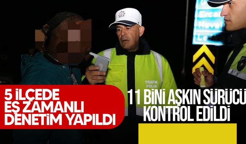 KKTC’de 5 İlçede Gece Denetimi: 13 Tutuklama Yapılırken 168 Araç Trafikten Men Edildi!