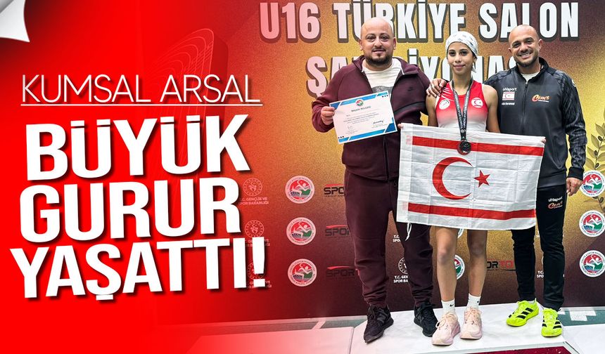 Kumsal Arsal Bursa’da Türkiye Üçüncüsü Oldu