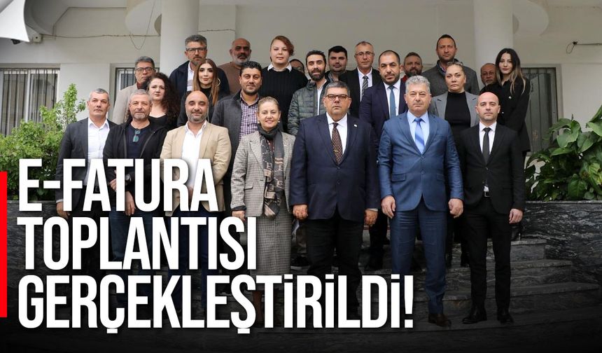 Maliye Bakanlığı’nda e-fatura toplantısı