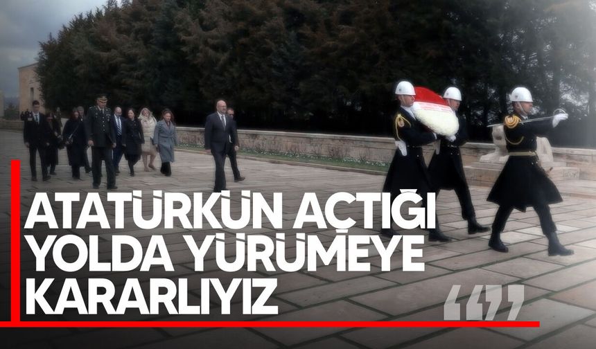 Meclis Komitesi'nden Anıtkabir'e ziyaret!