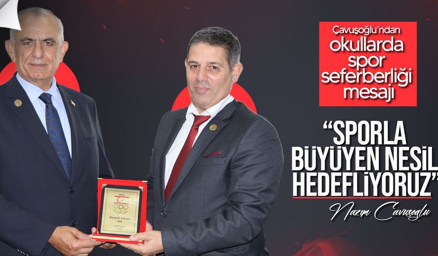 Nazım Çavuşoğlu, MOK, Heyetini Kabul Etti