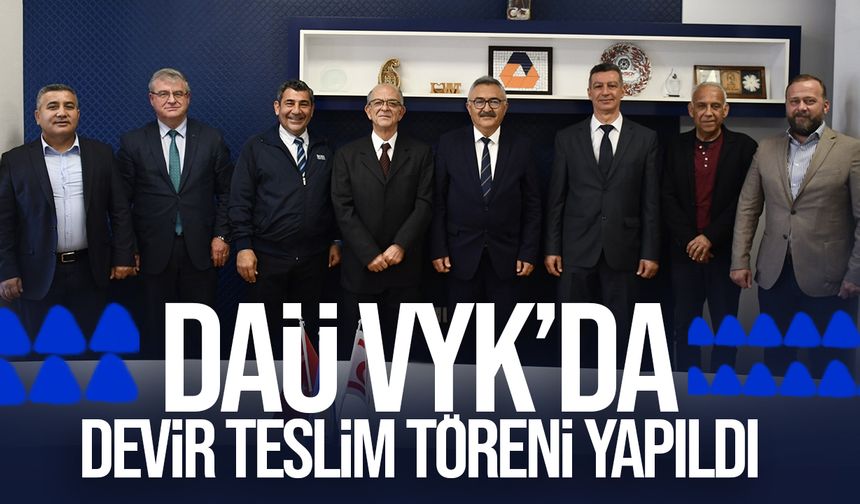 Özcenk: "DAÜ’nün zorlu dönemlerde tüm çalışanlarının özveriyle kuruma sahip çıktı"