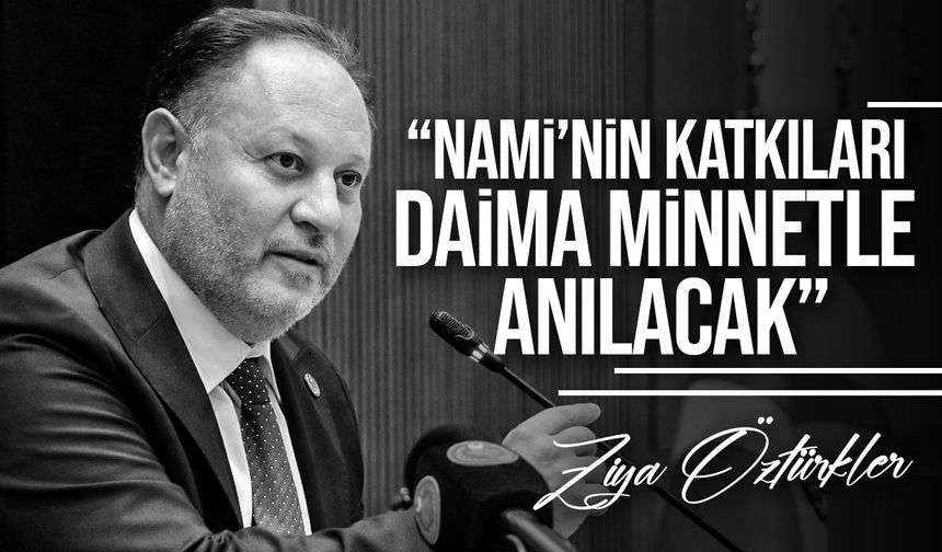 "Tüm ailesine, sevenlerine ve halkımıza başsağlığı dilerim"