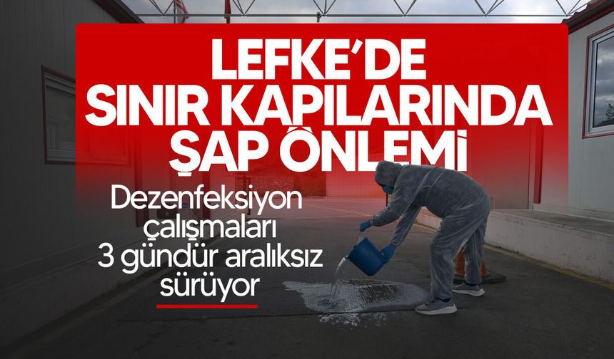 Sınır Kapılarında Şap Önlemi!