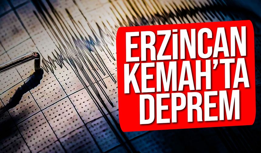 SON DAKİKA: Erzincan Kemah’ta 4.9 Büyüklüğünde Deprem!