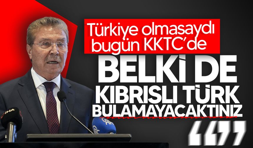 Üstel: "Ana vatanımız Türkiye Cumhuriyeti ile el ele, kol kola ve tek yüreğiz"