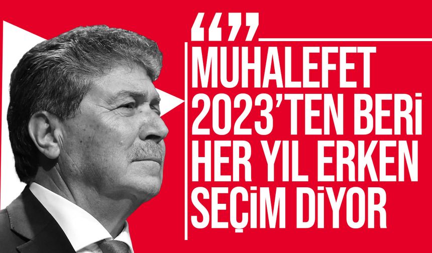 Üstel Mecliste Konuştu: “Erken Seçim Değil, Öne Alınmış Seçim Süreci Var”