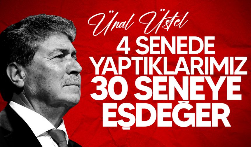 Üstel: "Popülizm yapmadan kararlı adımlar attık"