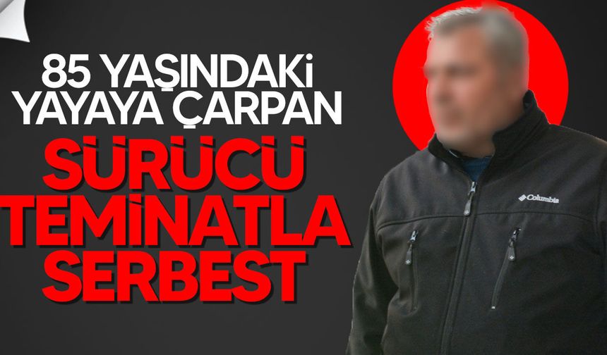 Yılmazköy’de yayaya çarpan sürücü teminatla serbest
