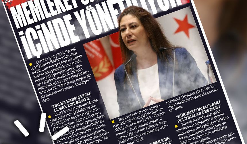 10 MART 2026 KIBRIS GERÇEK MANŞET