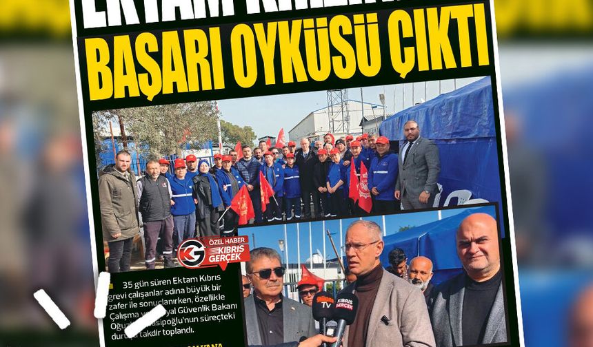 14 MART 2026 KIBRIS GERÇEK MANŞET