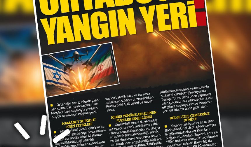 2 MART 2026 KIBRIS GERÇEK MANŞET