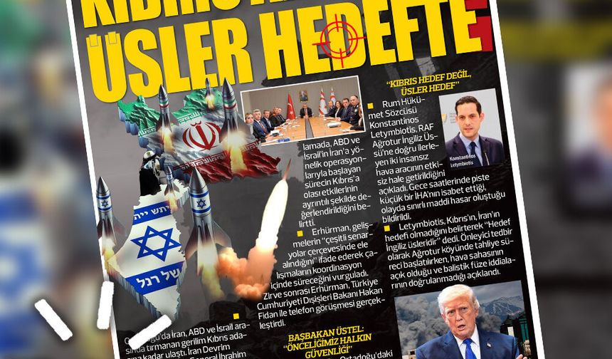 3 MART 2026 KIBRIS GERÇEK MANŞET