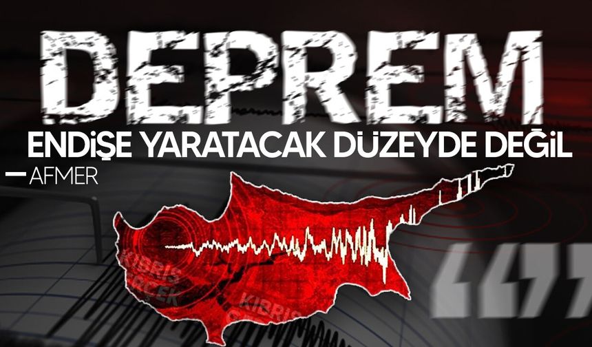 AFMER, Antalya Körfezi’ndeki depremin Kıbrıs’a etkisini inceledi