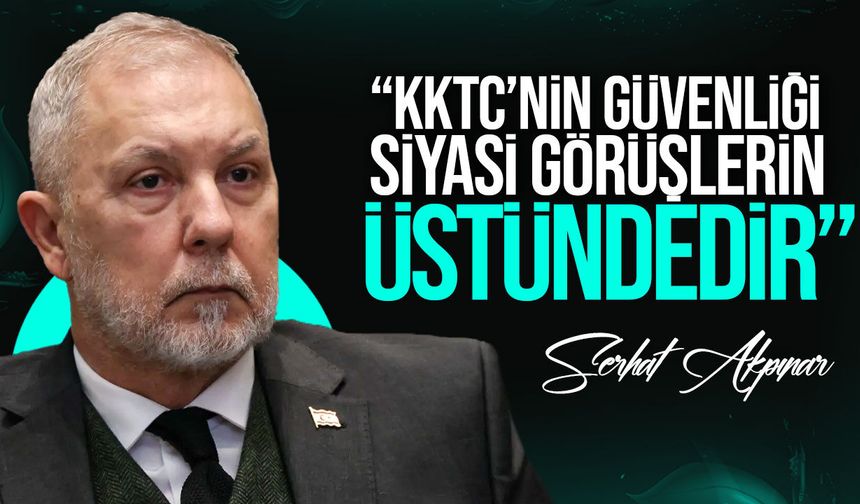 Akpınar: "Ada Çatışma Alanı Olmamalı"