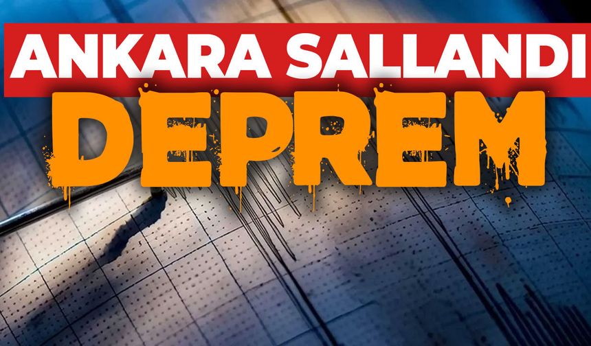 Ankara Haymana’da 4.1 büyüklüğünde deprem meydana geldi