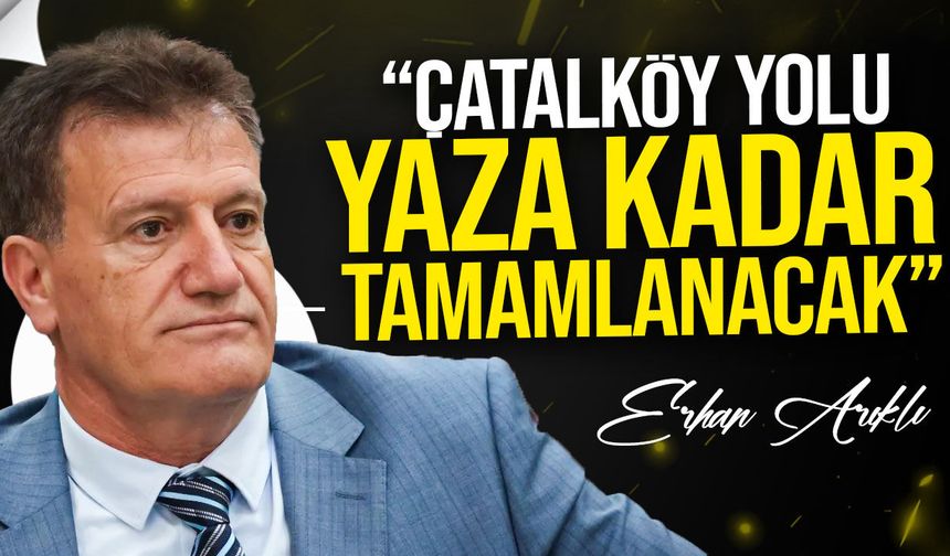 Arıklı: Fiber optik ve Çatalköy yolu için mahkeme bekleniyor