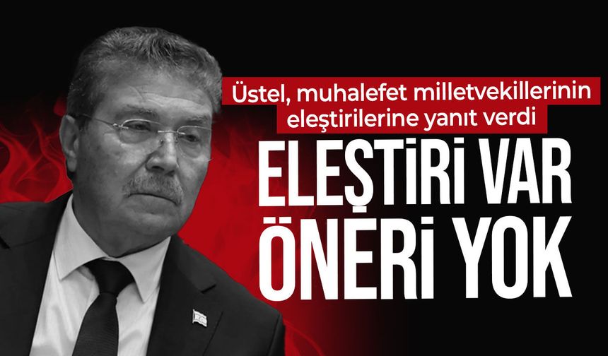 Üstel: “Teşviklerle istihdam arttı, ekonomi ayakta tutuldu”