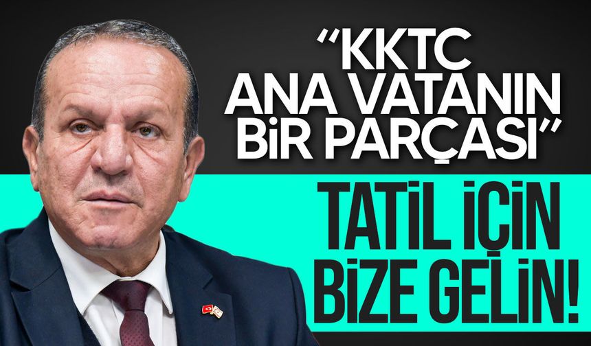 Ataoğlu’ndan Türkiye’ye çağrı: Tatil için KKTC’ye gelin