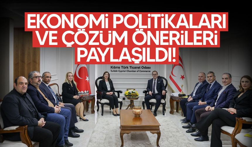 CTP’den Kıbrıs Türk Ticaret Odası’na ziyaret