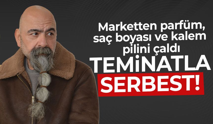 Demirhan’da marketten hırsızlık yapan zanlı teminata bağlandı