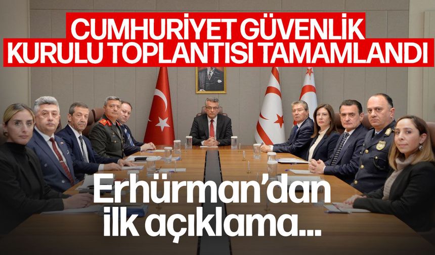 Erhürman: Çeşitli senaryoları değerlendirdik!