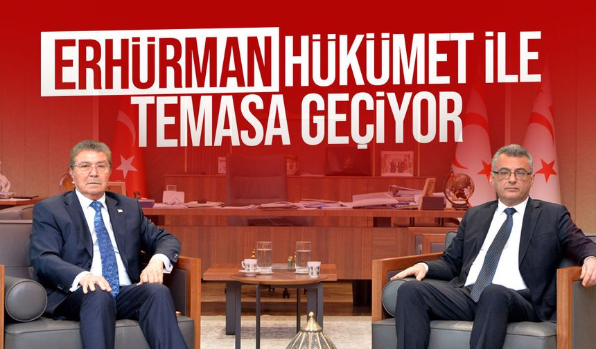 Erhürman ile Üstel görüşecek!