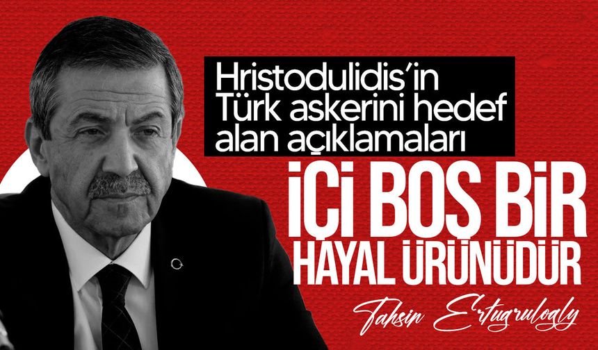 Ertuğruloğlu: "Türk askerini hedef alan açıklamalar hayal ürünüdür"