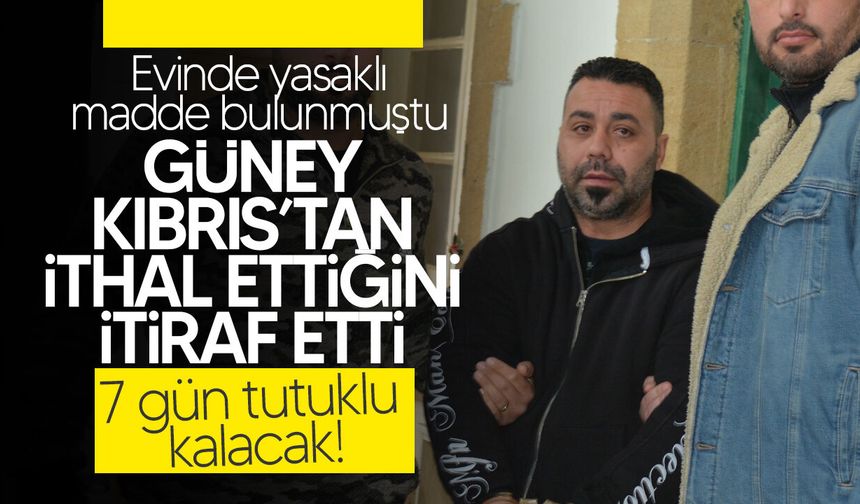 Evinde yasaklı madde bulunan zanlı yeniden mahkemeye çıkarıldı!