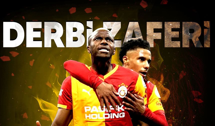 Galatasaray derbide Beşiktaş’ı 1-0 mağlup etti