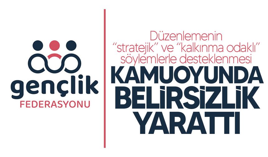 Gençlik Federasyonu’ndan alçak orman arazileri yasasına tepki