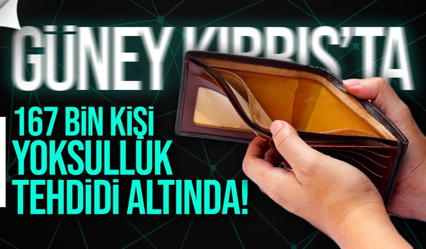 Güney Kıbrıs’ta yoksulluk tehdidi yüzde 17.1