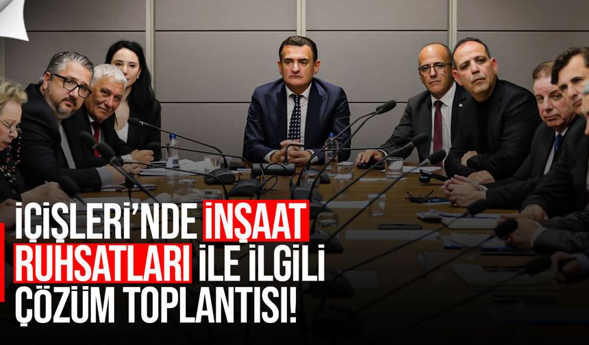 İçişleri’nde Ruhsat Sorunları Masada