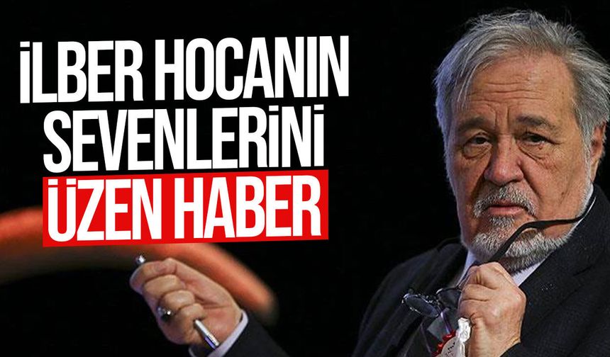 İlber Ortaylı entübe edildi