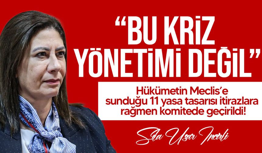 İncirli: "Hayat pahalılığı ödeneğini kesmek kriz yönetimi değildir"