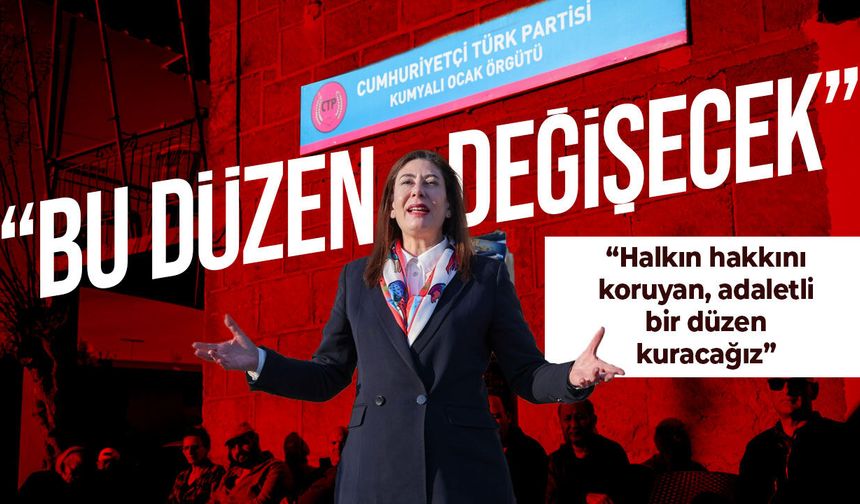İncirli’den net mesaj: “Halkın hakkını koruyan, adaletli bir düzen kuracağız”