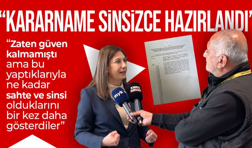 İncirli’den sert sözler: “Kararname sinsi bir şekilde hazırlandı, hükümet çöktü”