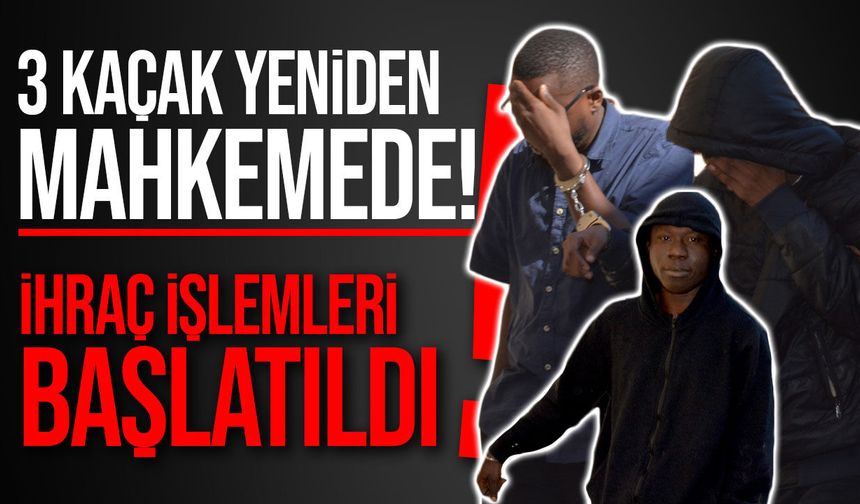 İzinsiz ikamet eden 3 zanlı yeniden mahkemede
