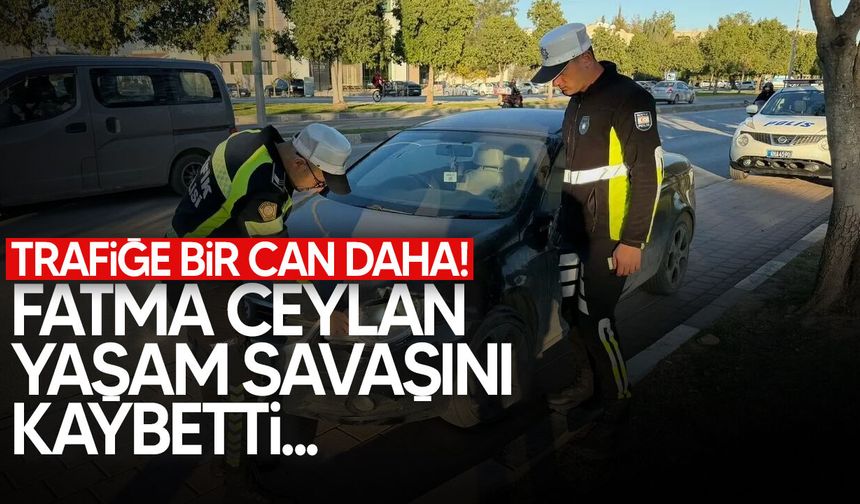 Kazada ağır yaralanan 78 yaşındaki Fatma Ceylan yaşamını yitirdi