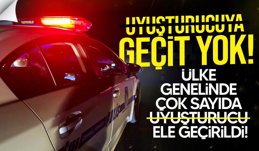 KKTC’de yasaklı madde operasyonları: 5 Kişi Tutuklandı