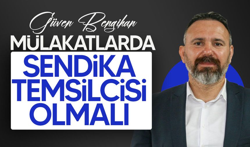 KTAMS, kamuda yapılan tüm mülakatlarda yetkili sendikaların temsilci bulundurmasını talep etti
