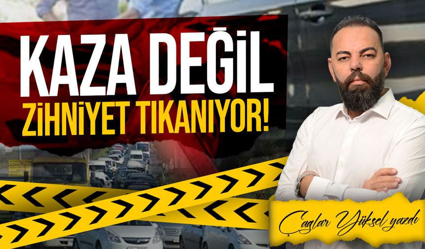 KÜÇÜK KAZALAR TRAFİĞİ KİLİTLİYOR!