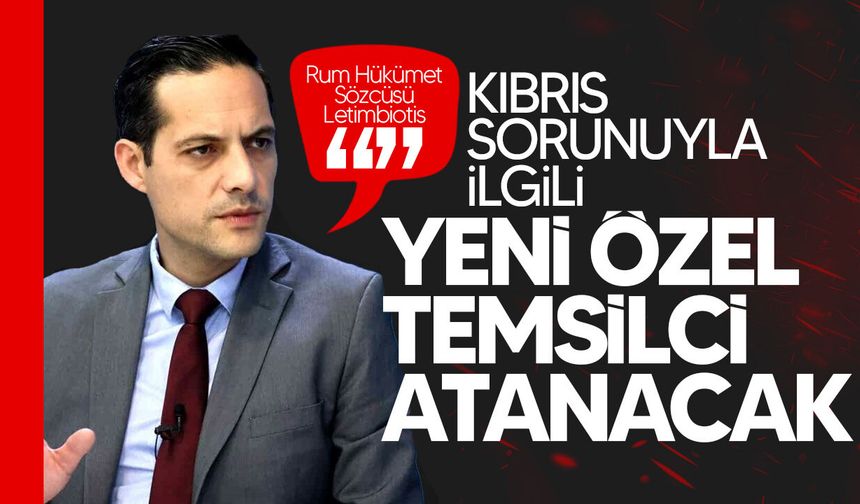 Letimbiotis: "Avrupa Komisyonu Kıbrıs için yeni özel temsilci ataması hazırlığında"